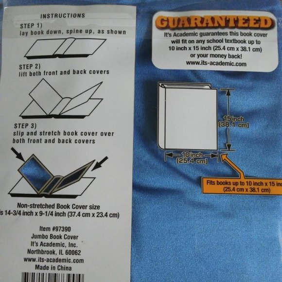 It's Academic 3 Jumbo Book Cover - Picture 5 of 5